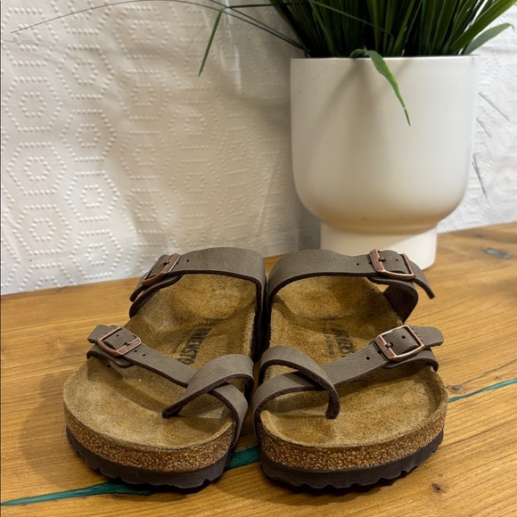 Birkenstock Mayari Brown Sandals Shoes Women’s size 36/5 - Picture 3 of 8